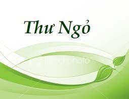 Thư ngõ