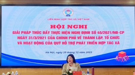 Để phát huy hiệu quả Quỹ hỗ trợ phát triển HTX